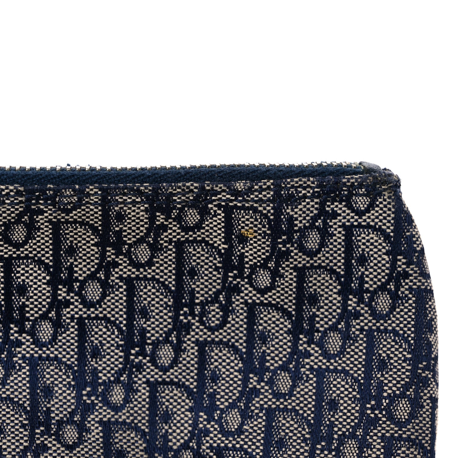 Christian Dior Monogram Pencil Pouch Blue 13 of 13