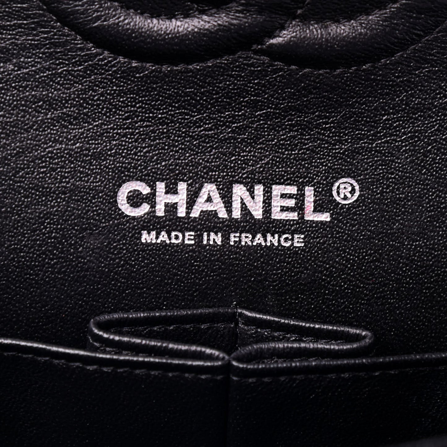 Velvet Quilted Medium Double Flap So Black
