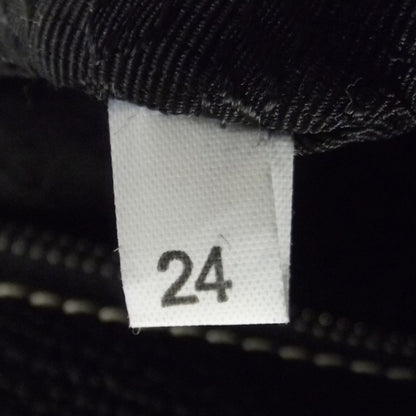 Prada Vitello Daino Stripe Sacca Black 8 of 11