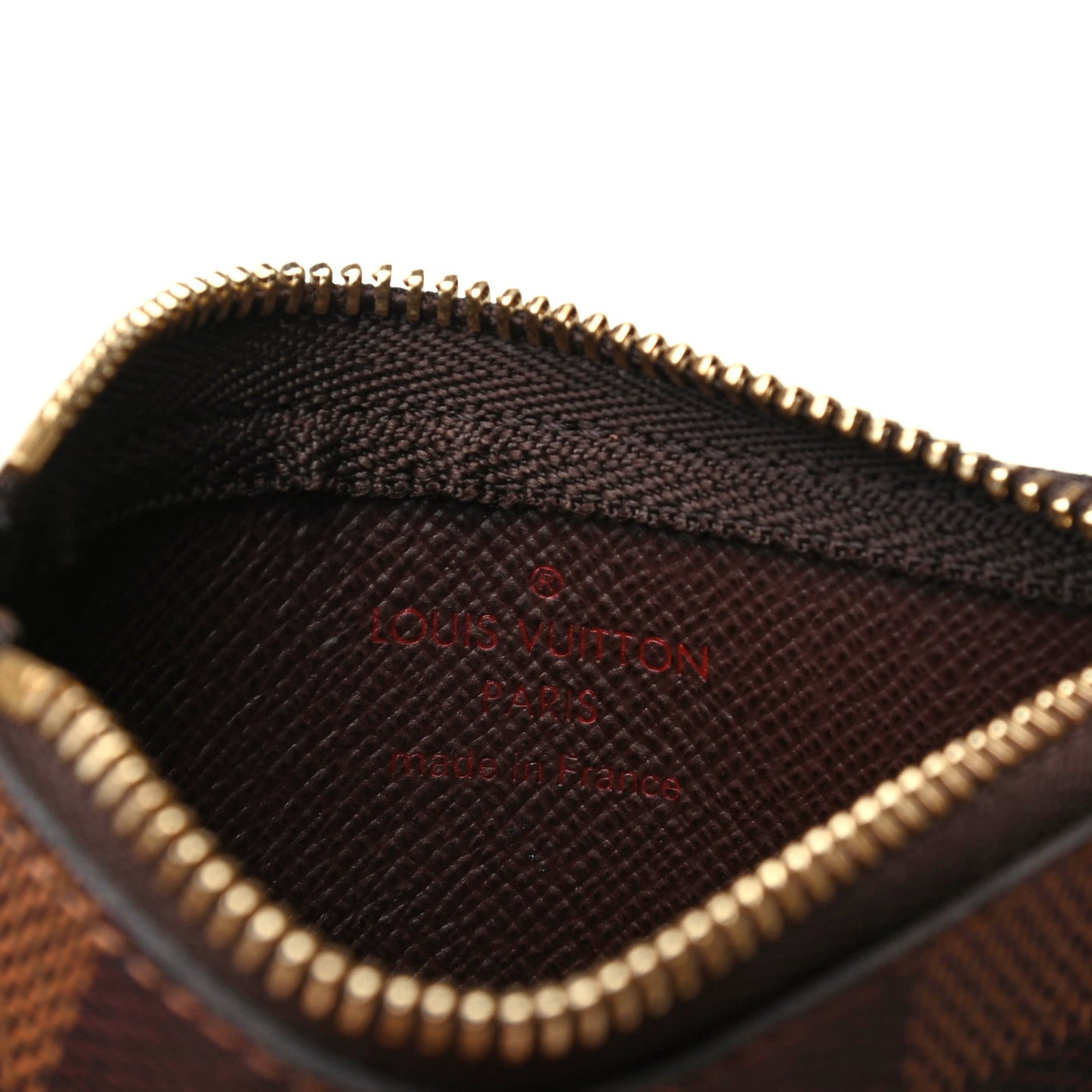 Damier Ebene Key Pouch