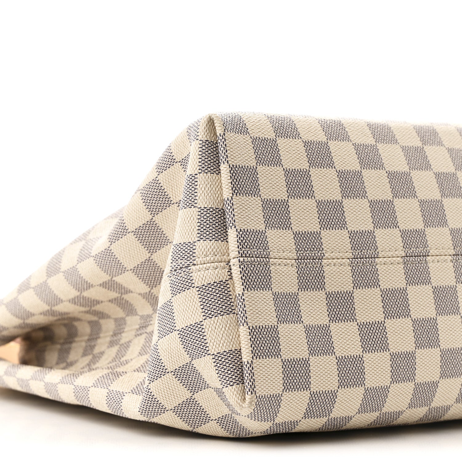 Louis Vuitton Damier Azur Graceful MM Rose Ballerine 8 of 9