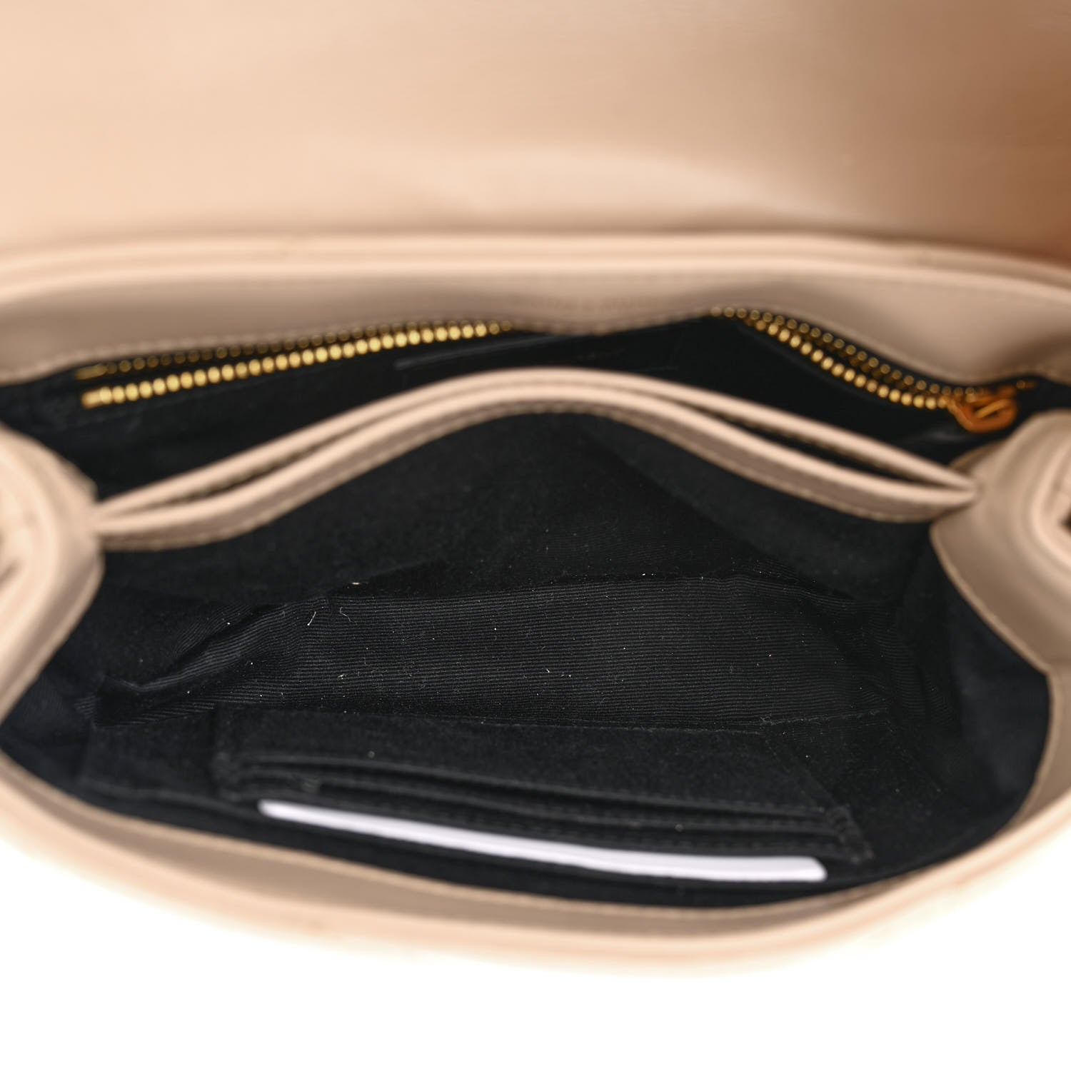 Saint Laurent Calfskin Y Quilted Monogram Toy Loulou Crossbody Bag Marble Pink 5 of 12