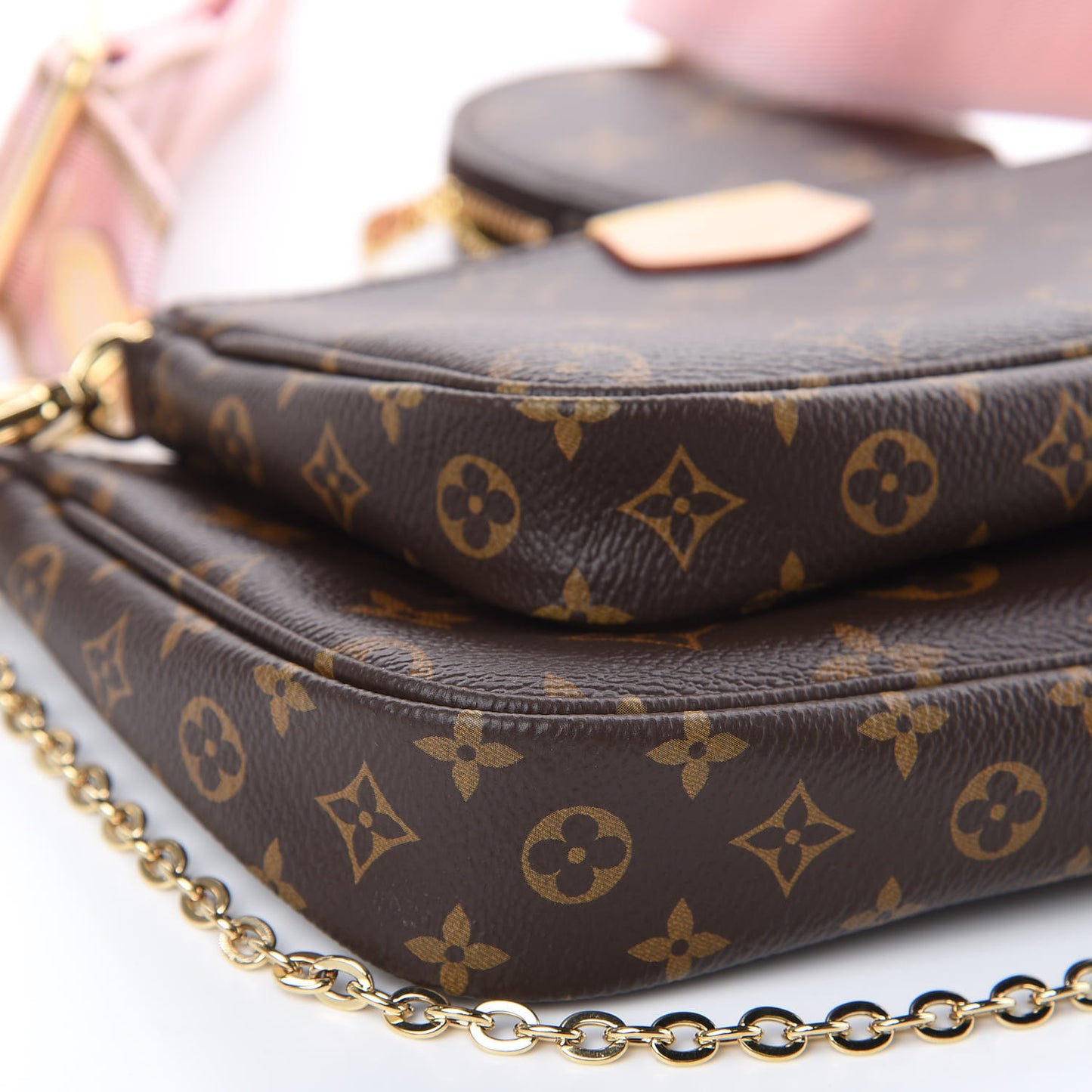 Monogram Multi Pochette Accessories Rose Clair