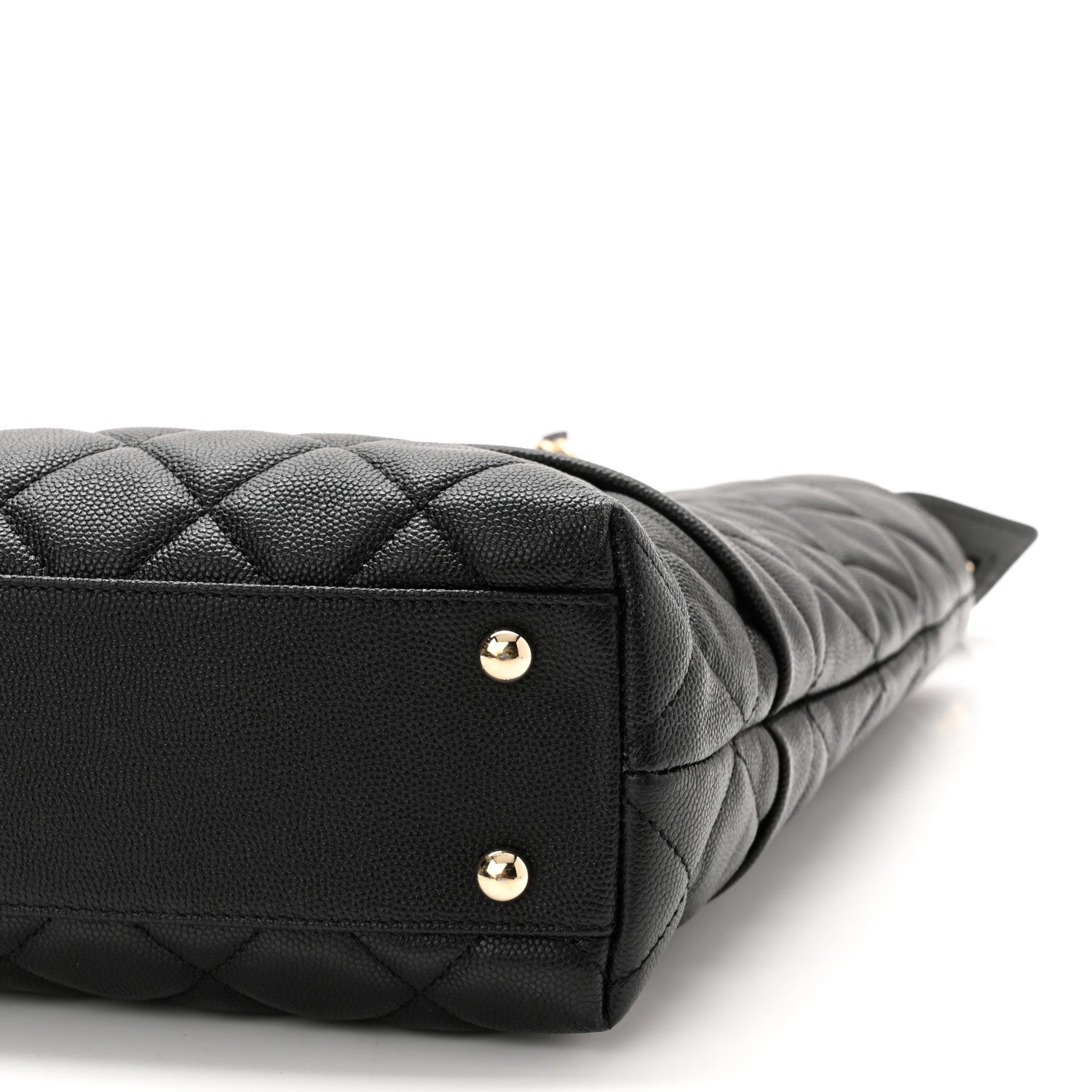 Chanel Caviar Quilted Rolled Up Tote Black 10 of 12