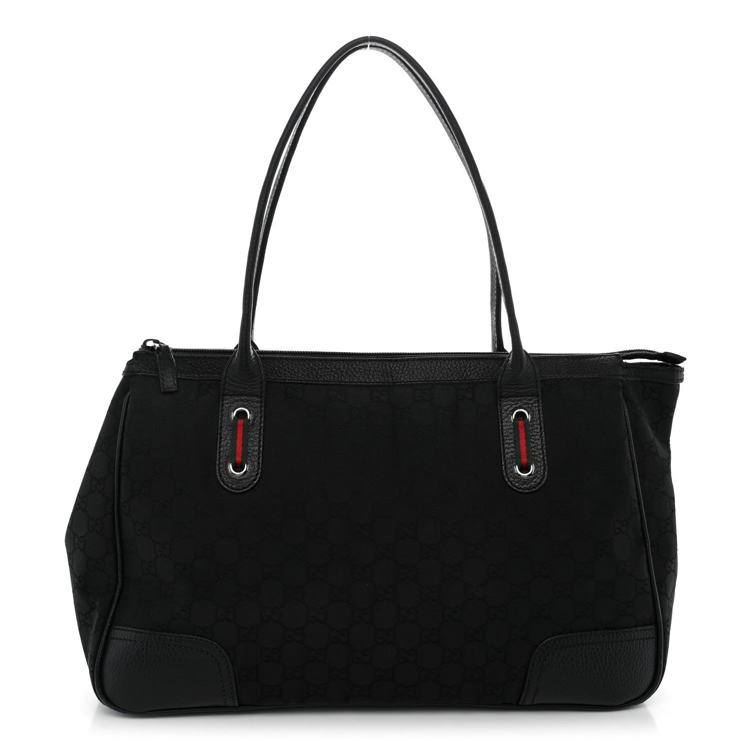 Gucci Crystal Monogram Medium Princy Tote Dark Brown 1 of 19