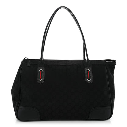 Gucci Crystal Monogram Medium Princy Tote Dark Brown 1 of 19