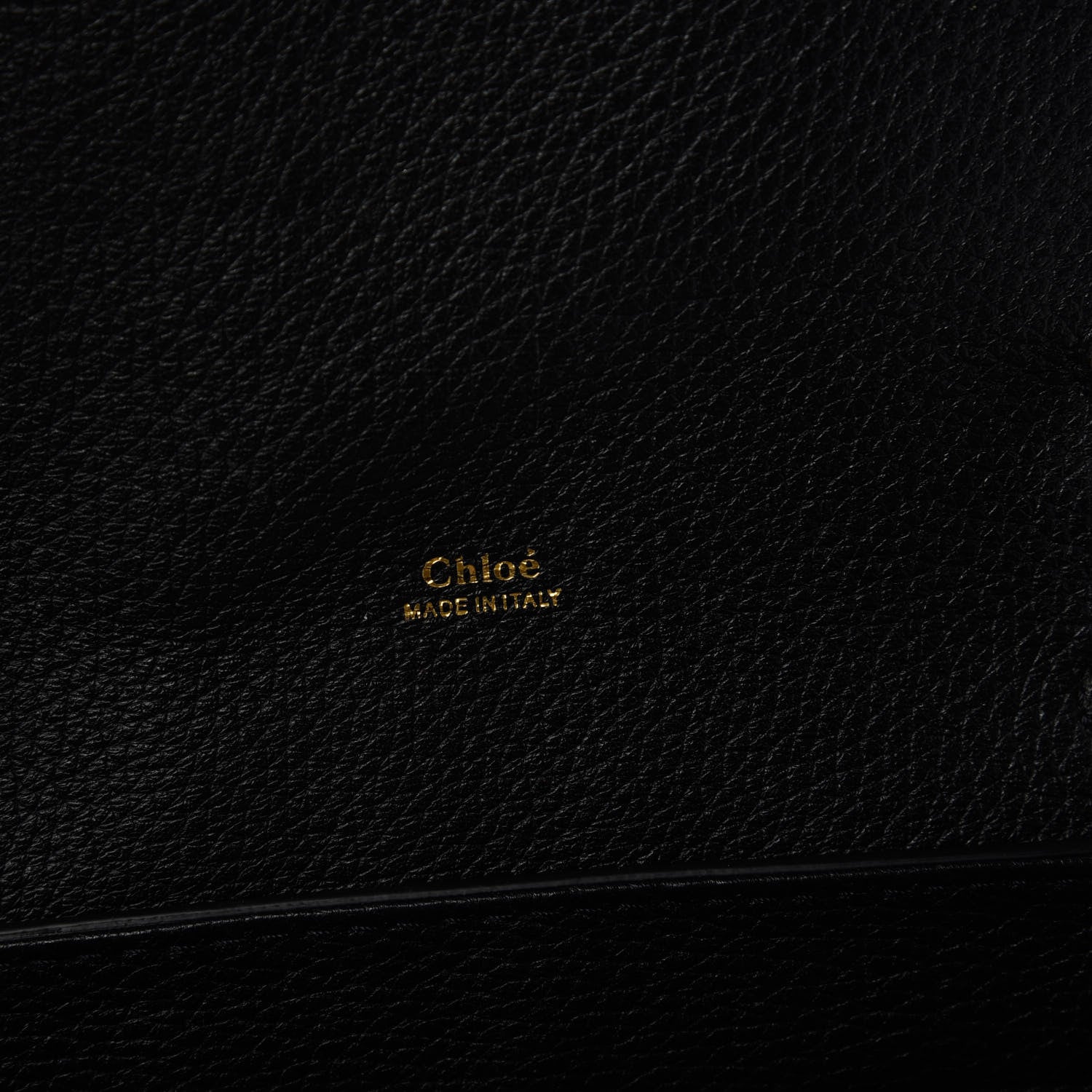 Chloe Grained Calfskin Medium Aby Day Shoulder Bag Black 8 of 10