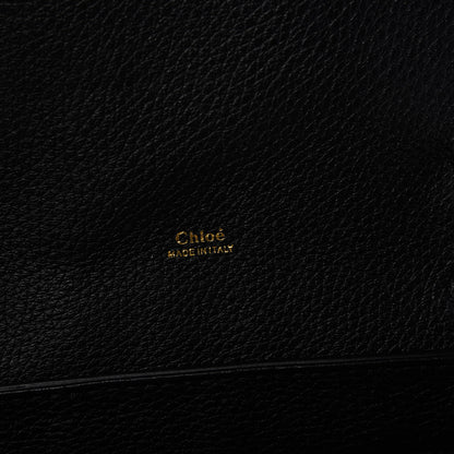 Chloe Grained Calfskin Medium Aby Day Shoulder Bag Black 8 of 10