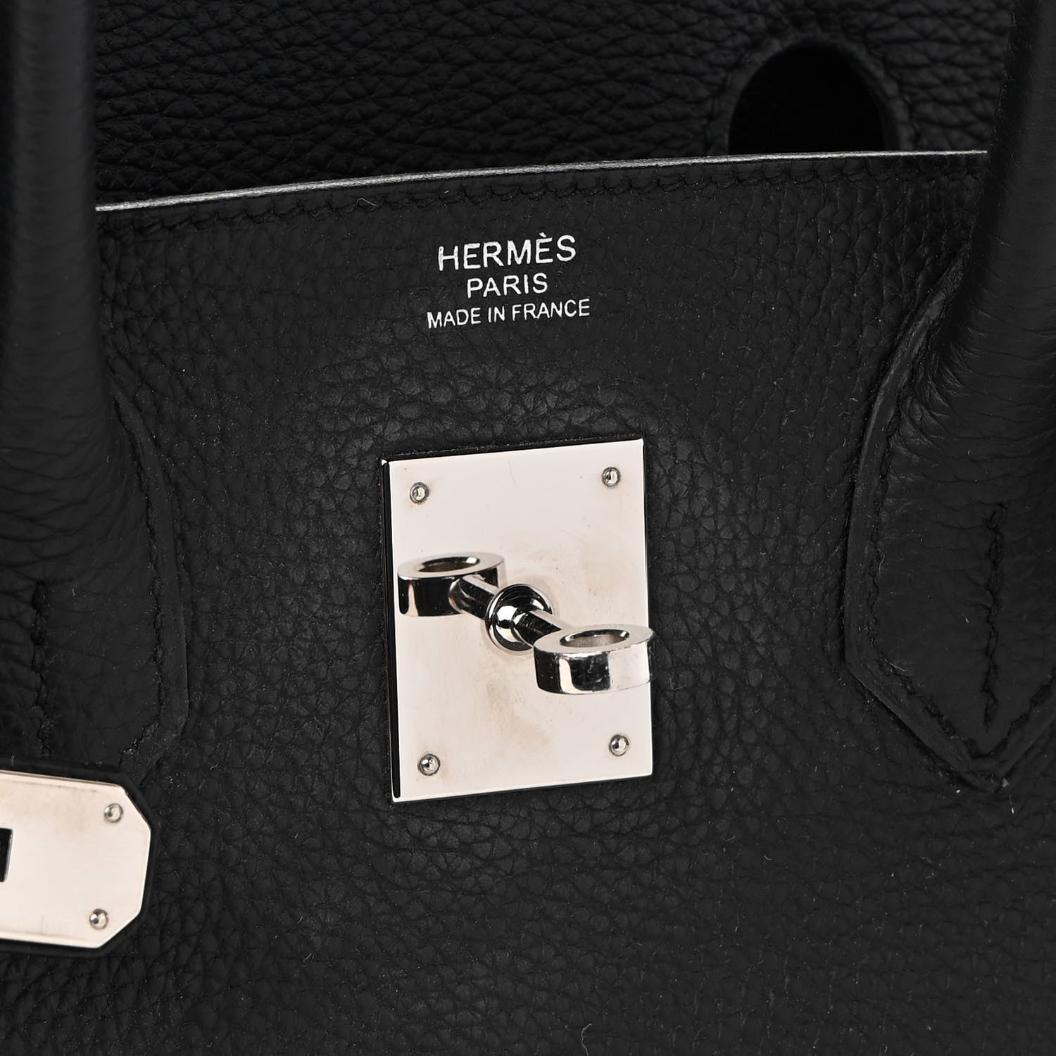Hermes Togo Birkin 30 Black 6 of 11