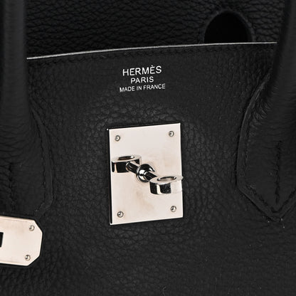 Hermes Togo Birkin 30 Black 6 of 11