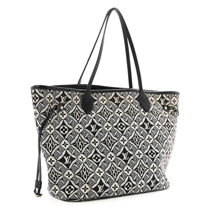 Louis Vuitton Jacquard Since 1854 Neverfull MM Grey 4 of 11