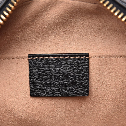 Gucci Calfskin Web Mini Ophidia Shoulder Bag Black 6 of 10