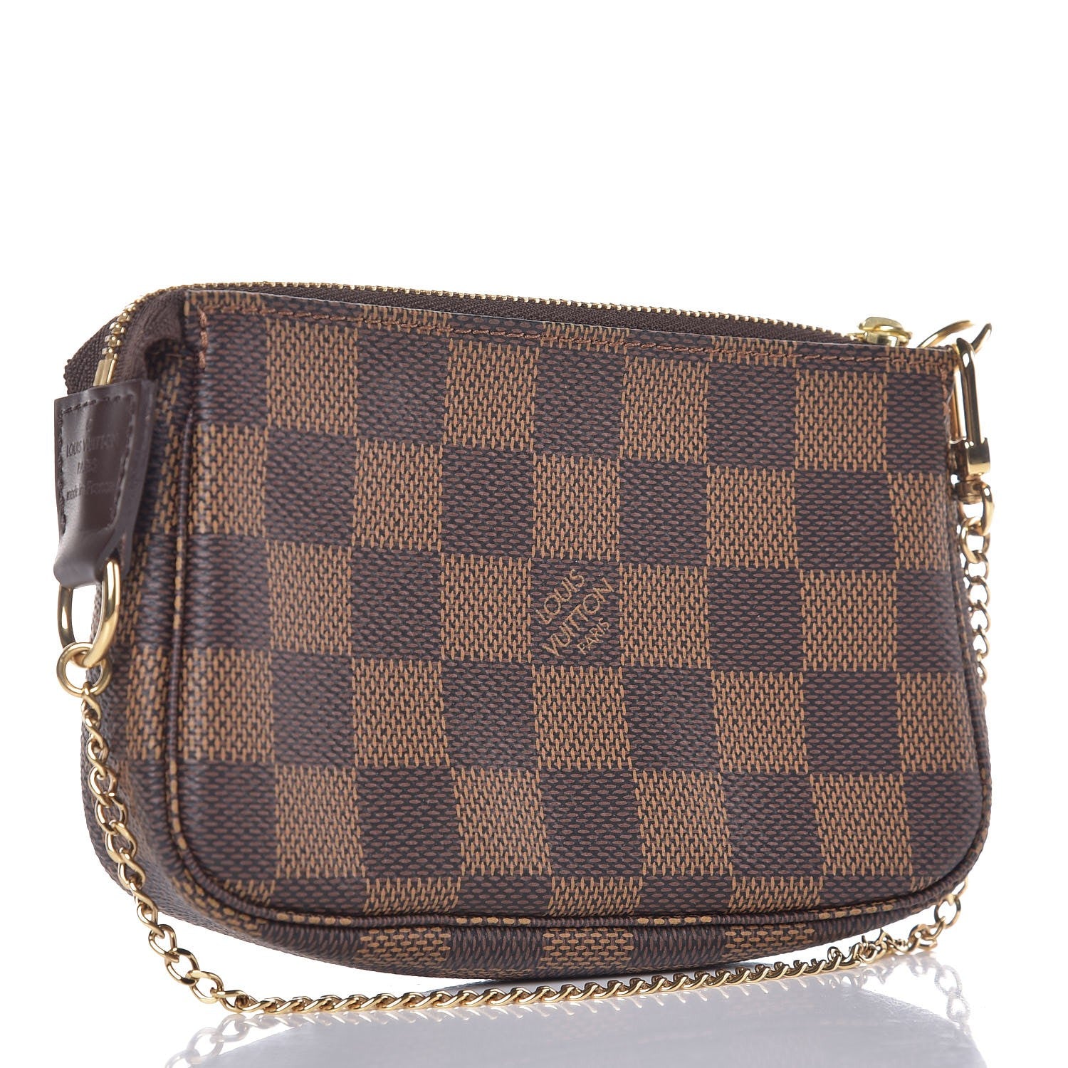 Louis Vuitton Damier Ebene Mini Pochette Accessories 3 of 8