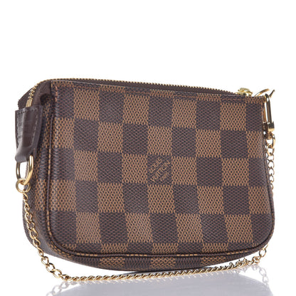 Louis Vuitton Damier Ebene Mini Pochette Accessories 3 of 8