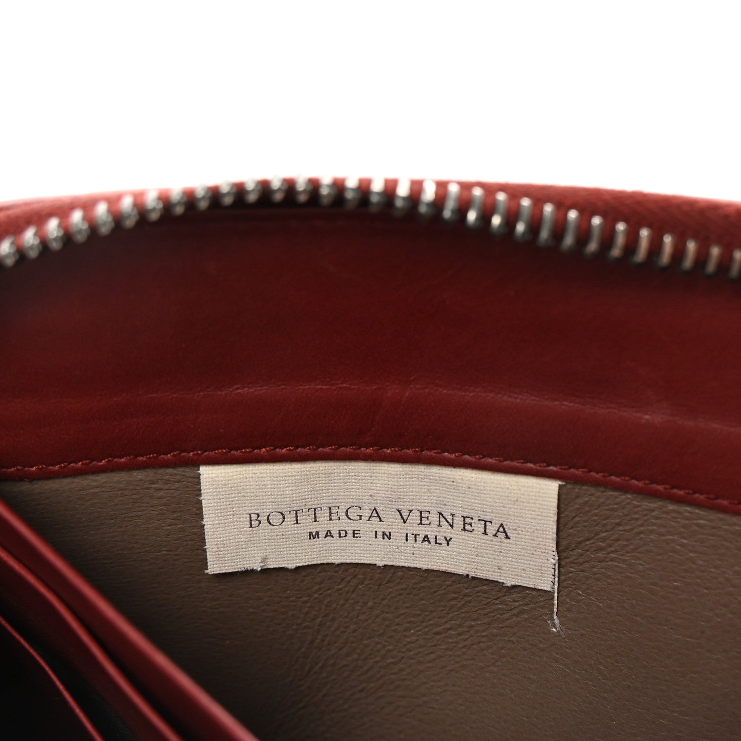 Bottega Veneta Nappa Intrecciato Zip Around Wallet Eclipse 6 of 7
