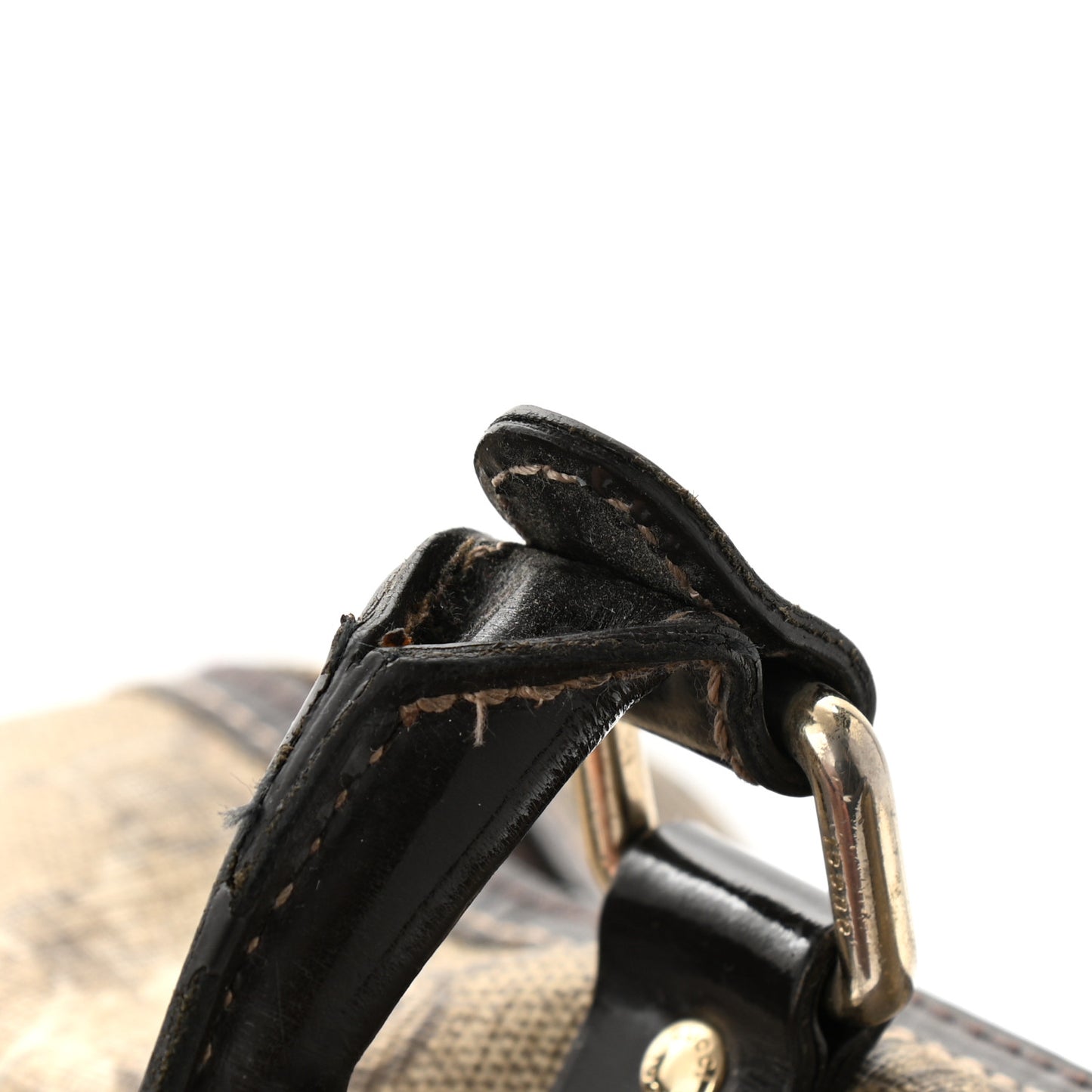 GG Plus Monogram Medium Joy Boston Dark Brown
