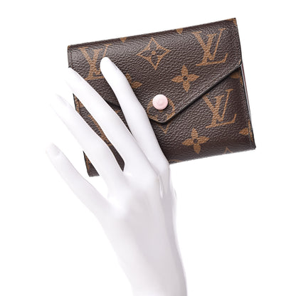 Louis Vuitton Monogram Victorine Wallet Rose Ballerine 2 of 9