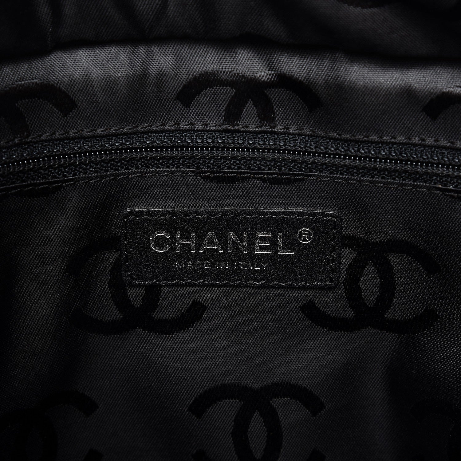 Chanel Calfskin Quilted Large Cambon Tote Beige Black 7 of 14