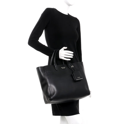Prada City Calf Tote Nero Black 2 of 7