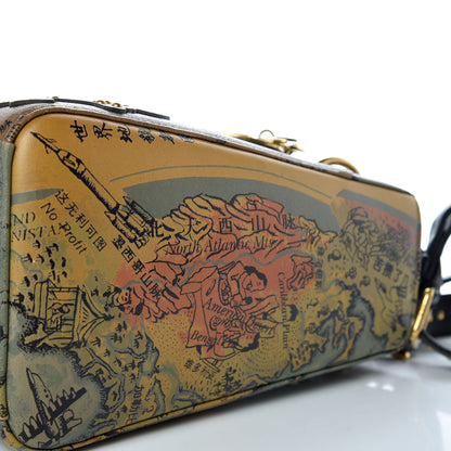 Christian Dior Calfskin New World Physical Print Studded Medium Lady Dior Multicolor 12 of 14