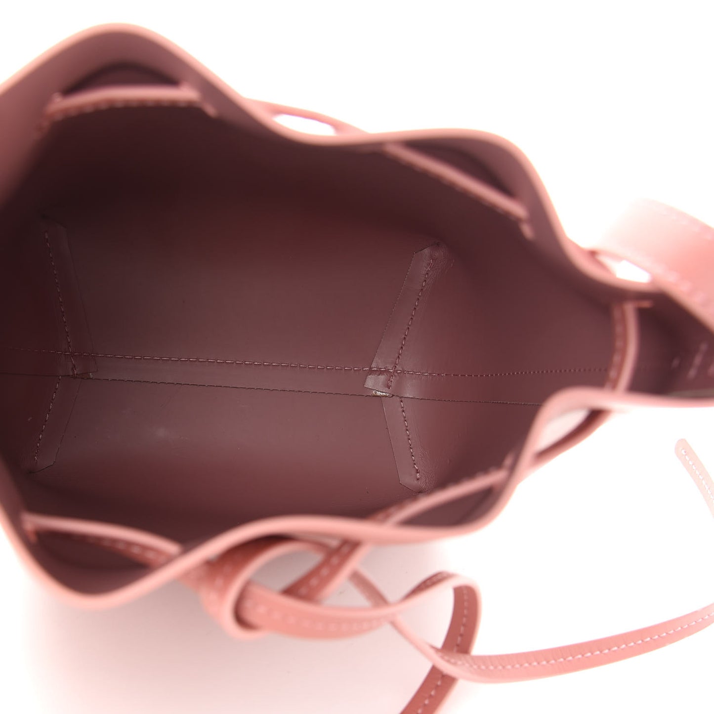 Calfskin Mini Mini Bucket Bag Blush