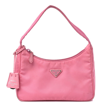 Prada Tessuto Nylon Mini Re-Edition 2000 Bag Begonia 1 of 17