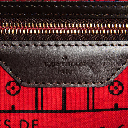 Louis Vuitton Damier Ebene Neverfull MM 8 of 8