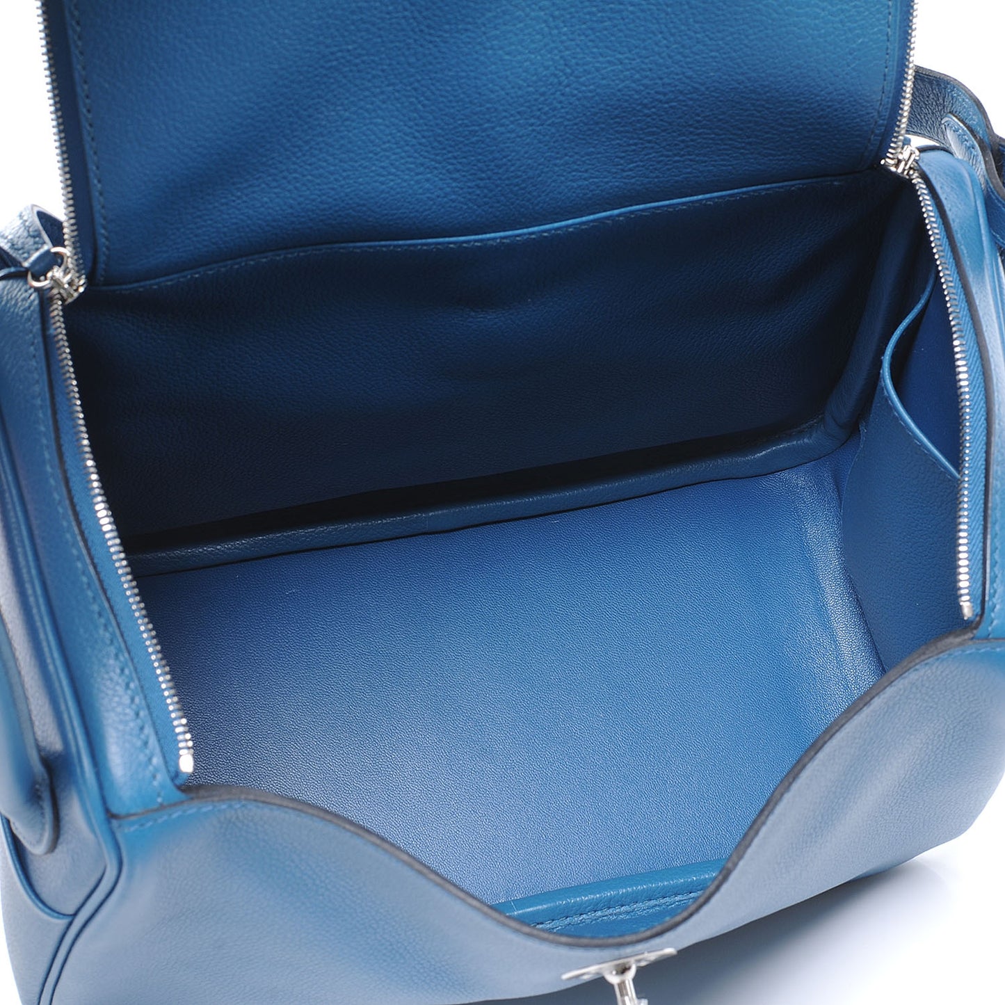 Veau Evercolor Lindy 26 Bleu de Galice