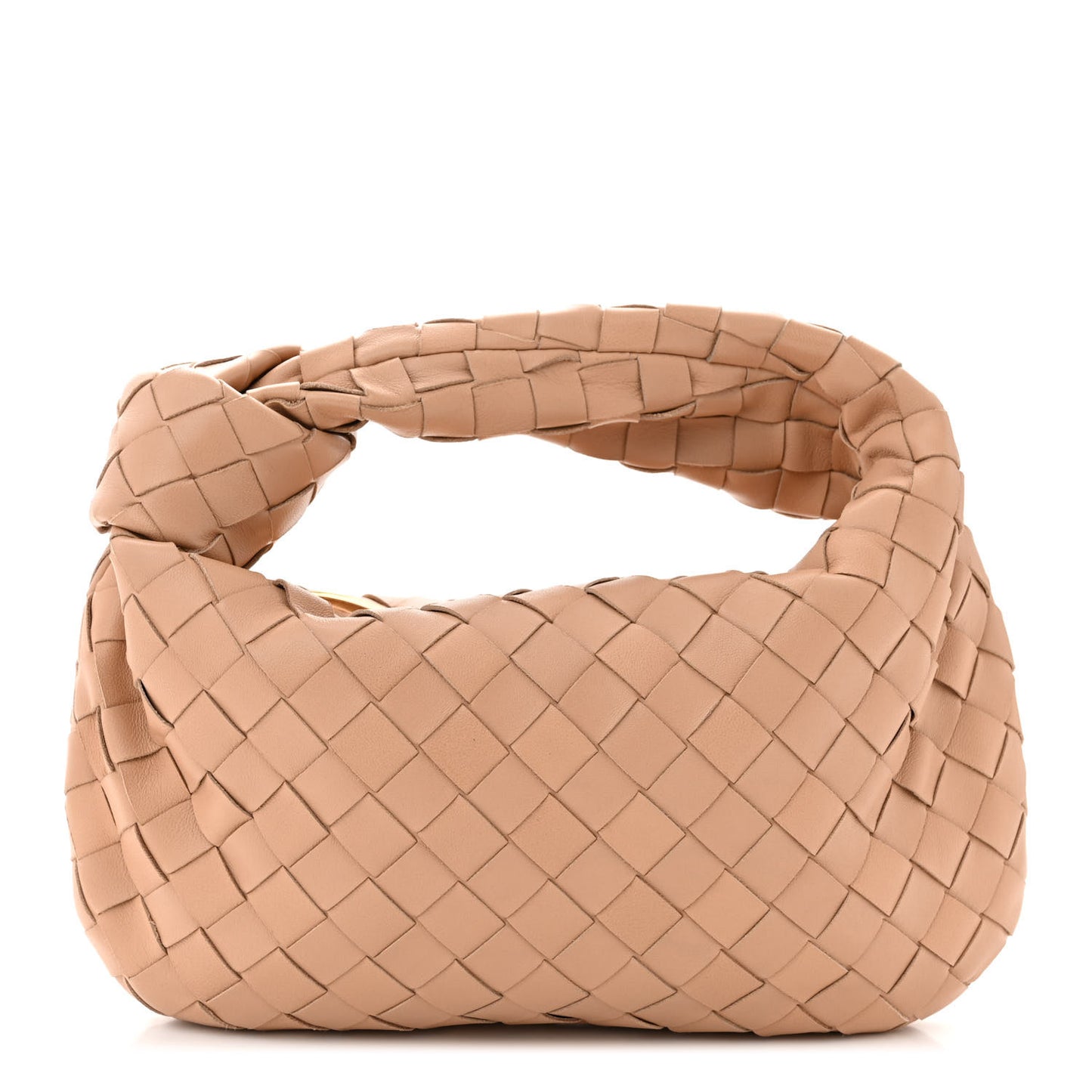 Nappa Intrecciato Mini Jodie Sandalwood