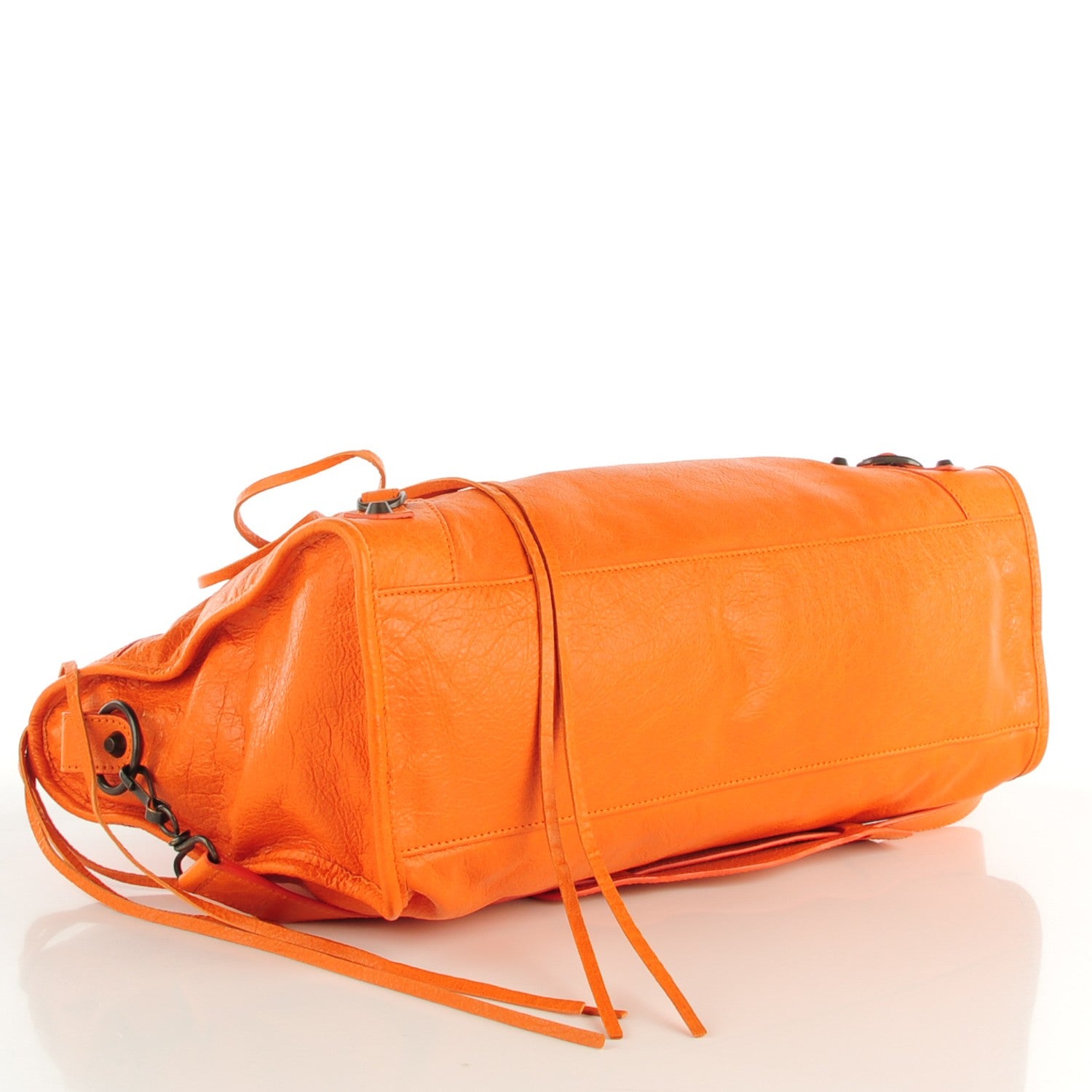 Balenciaga Agneau Classic Hardware City Tangerine 4 of 7