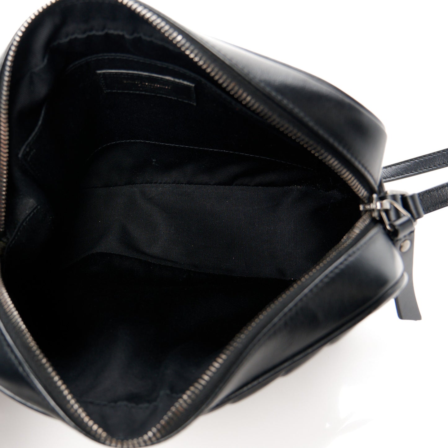 Calfskin Matelasse Monogram Lou Camera Bag Black