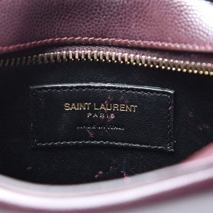 Saint Laurent Grain De Poudre Small Classic Monogram Camera Bag Burgundy 6 of 10