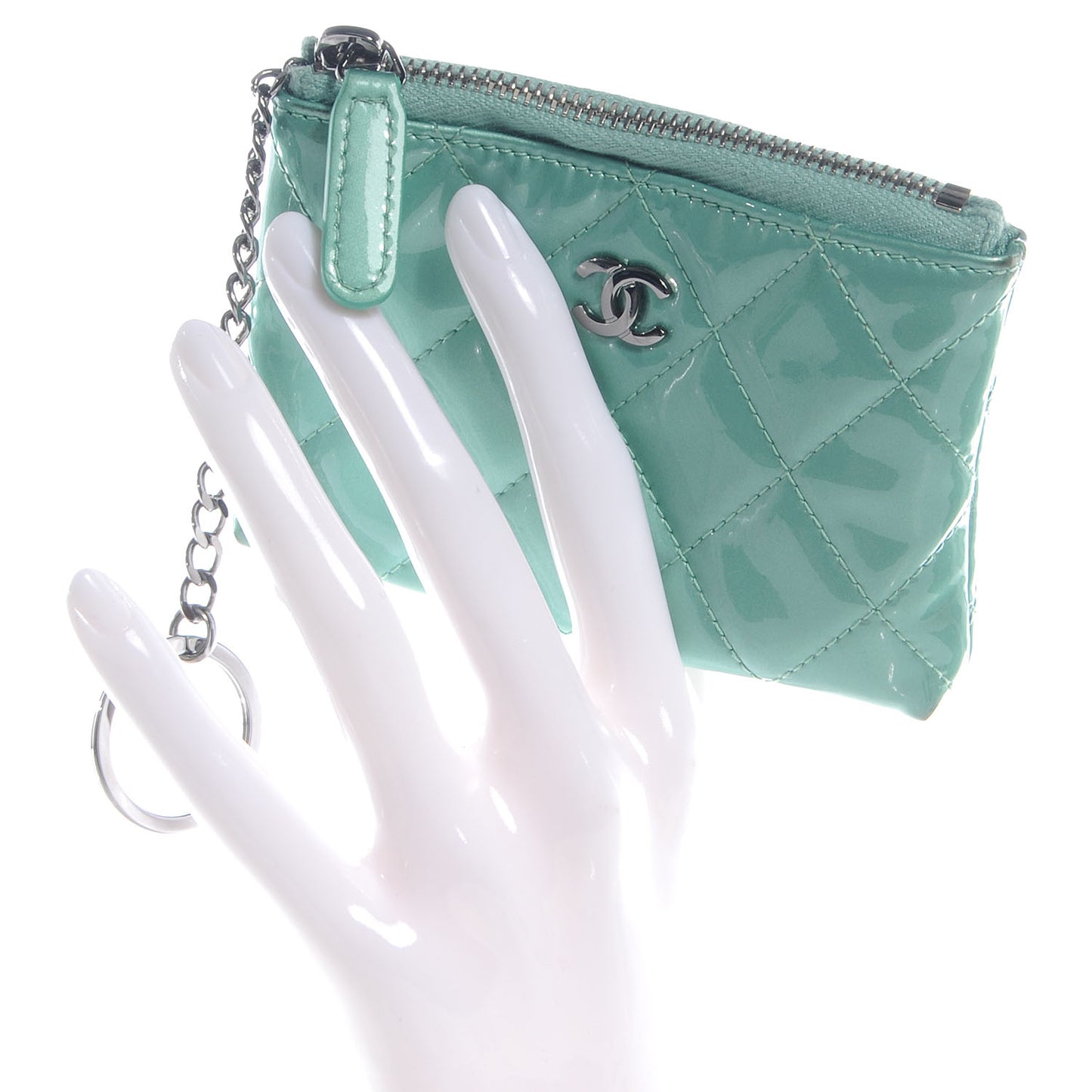 Patent Key Holder Case Green