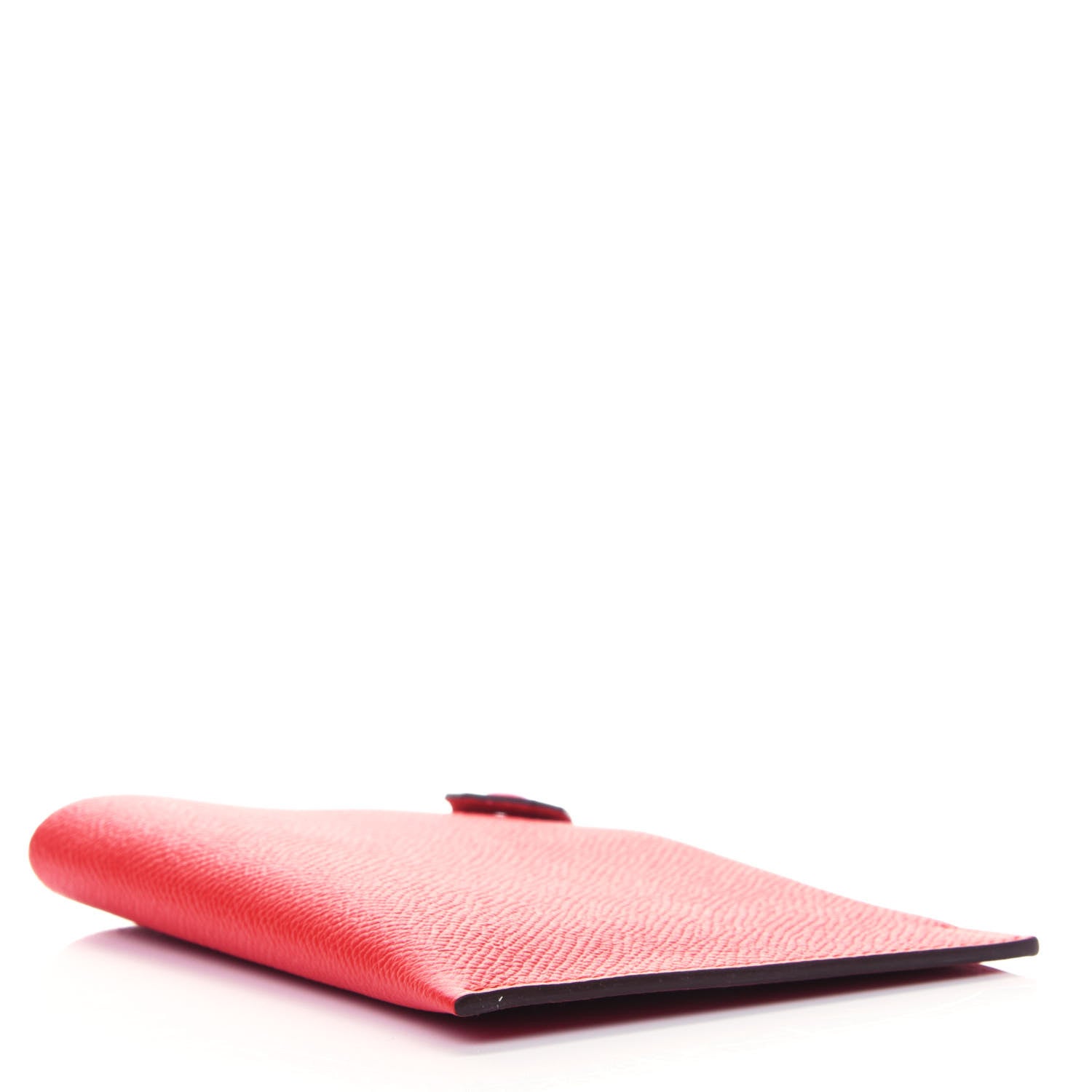 Hermes Epsom Tarmac Dot PM Passport Holder Rouge De Coeur Rose Extreme 3 of 4
