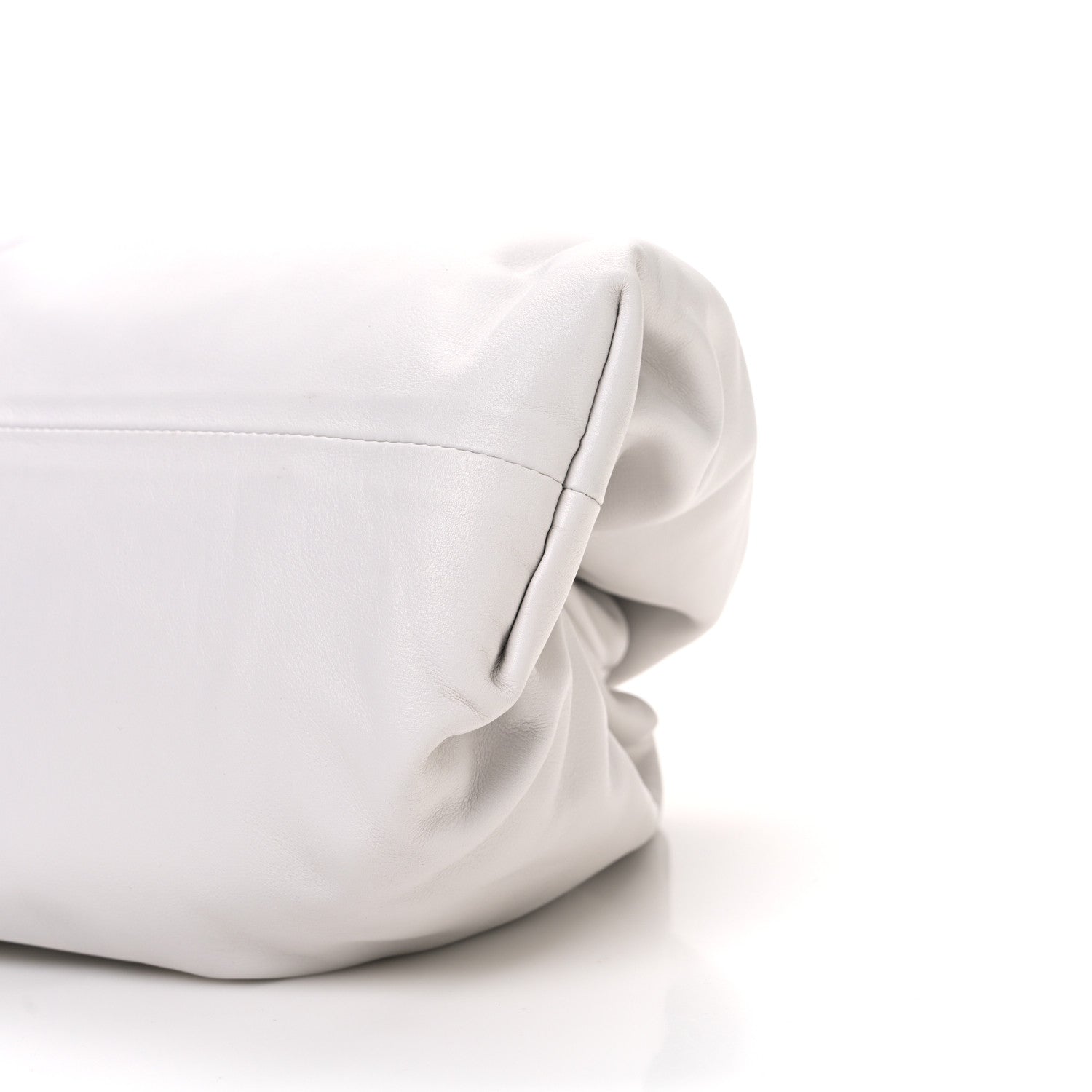 Bottega Veneta Smooth Butter Calf The Pouch Oversized Clutch Mist 10 of 10