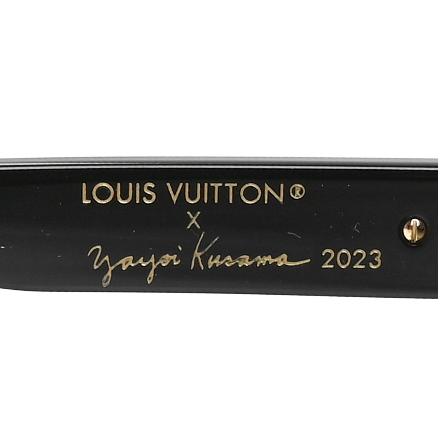 Louis Vuitton LV X YK Acetate Painted Dots Sunglasses Z1903W Black Multicolor 5 of 7