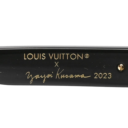 Louis Vuitton LV X YK Acetate Painted Dots Sunglasses Z1903W Black Multicolor 5 of 7