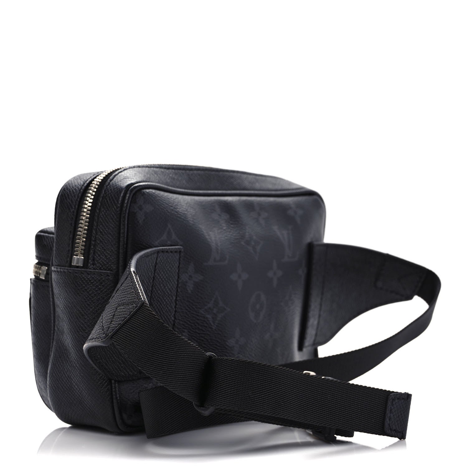 Louis Vuitton Taiga Monogram Eclipse Outdoor Bum Bag Black 3 of 10