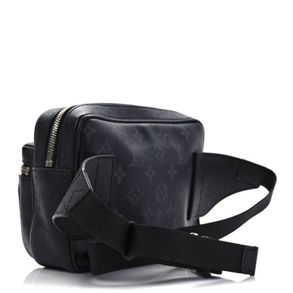 Louis Vuitton Taiga Monogram Eclipse Outdoor Bum Bag Black 3 of 10