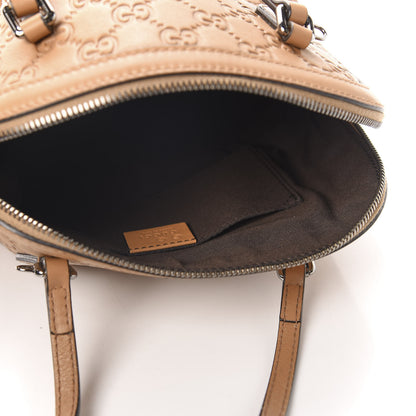 Gucci Guccissima Mini Dome Bag Whiskey 5 of 10