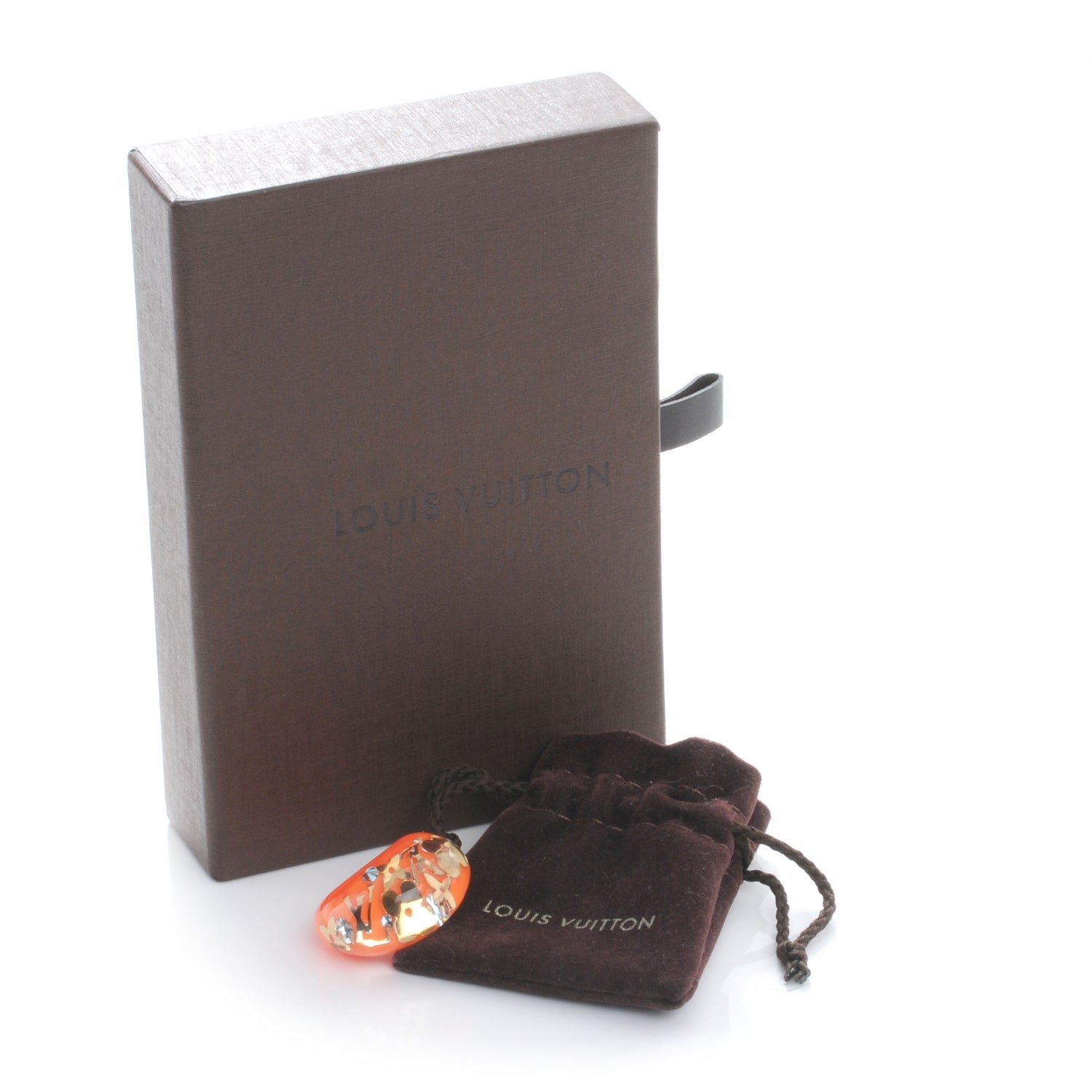 Louis Vuitton Inclusion Ring Medium 7 Orange Sunset 6 of 6