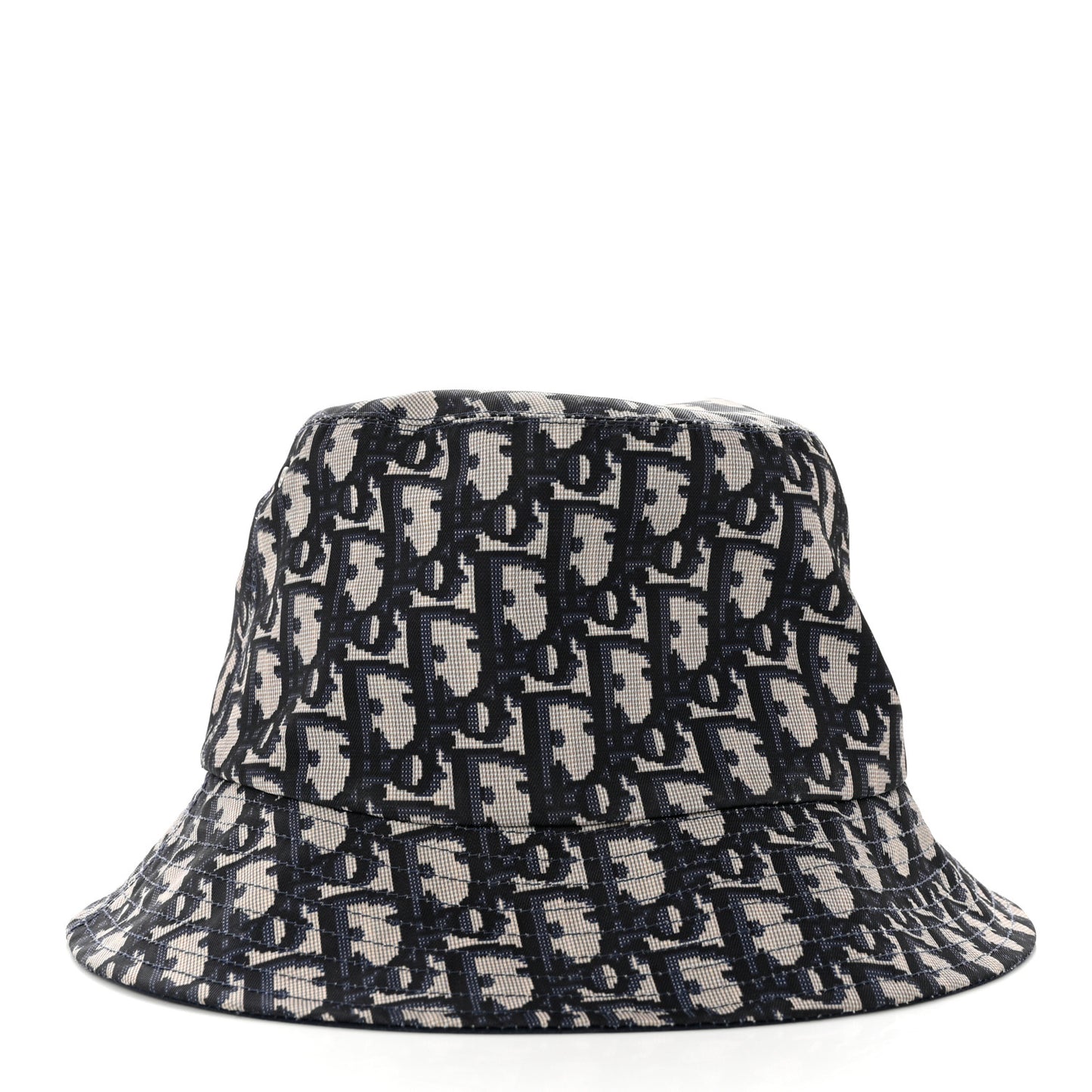 Oblique Reversible Teddy-D Brim Bucket Hat Blue