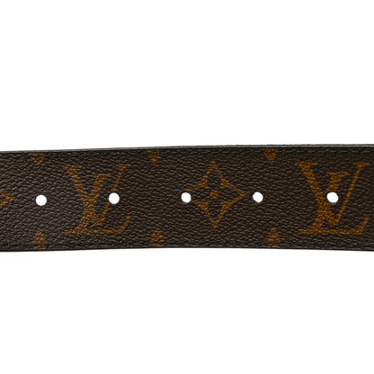 Louis Vuitton Monogram Epi 35mm LV Circle Reversible Belt 80 32 Coquelicot 5 of 8