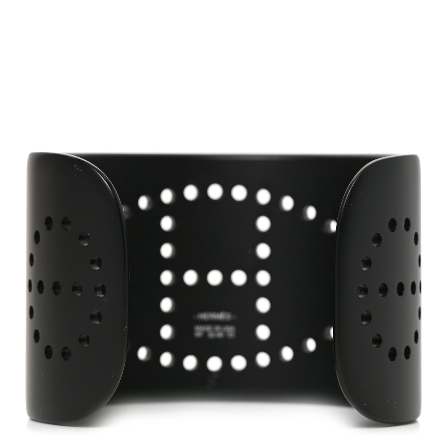 Aluminium Evelyne Sunset Cuff Bracelet T2 Black