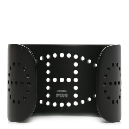 Hermes Aluminium Evelyne Sunset Cuff Bracelet T2 Black 3 of 4