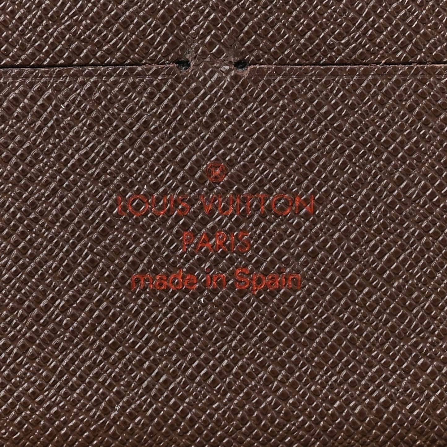 Damier Ebene Zippy Organizer Wallet