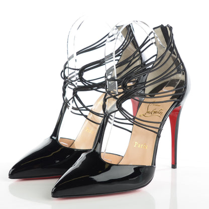 Christian Louboutin Patent Confusa 100 Pumps 37 Black 3 of 8