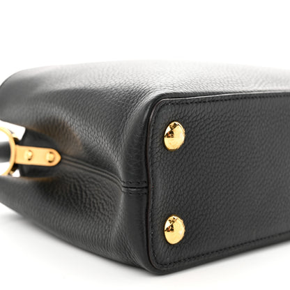 Louis Vuitton Taurillon Capucines BB Black 8 of 10