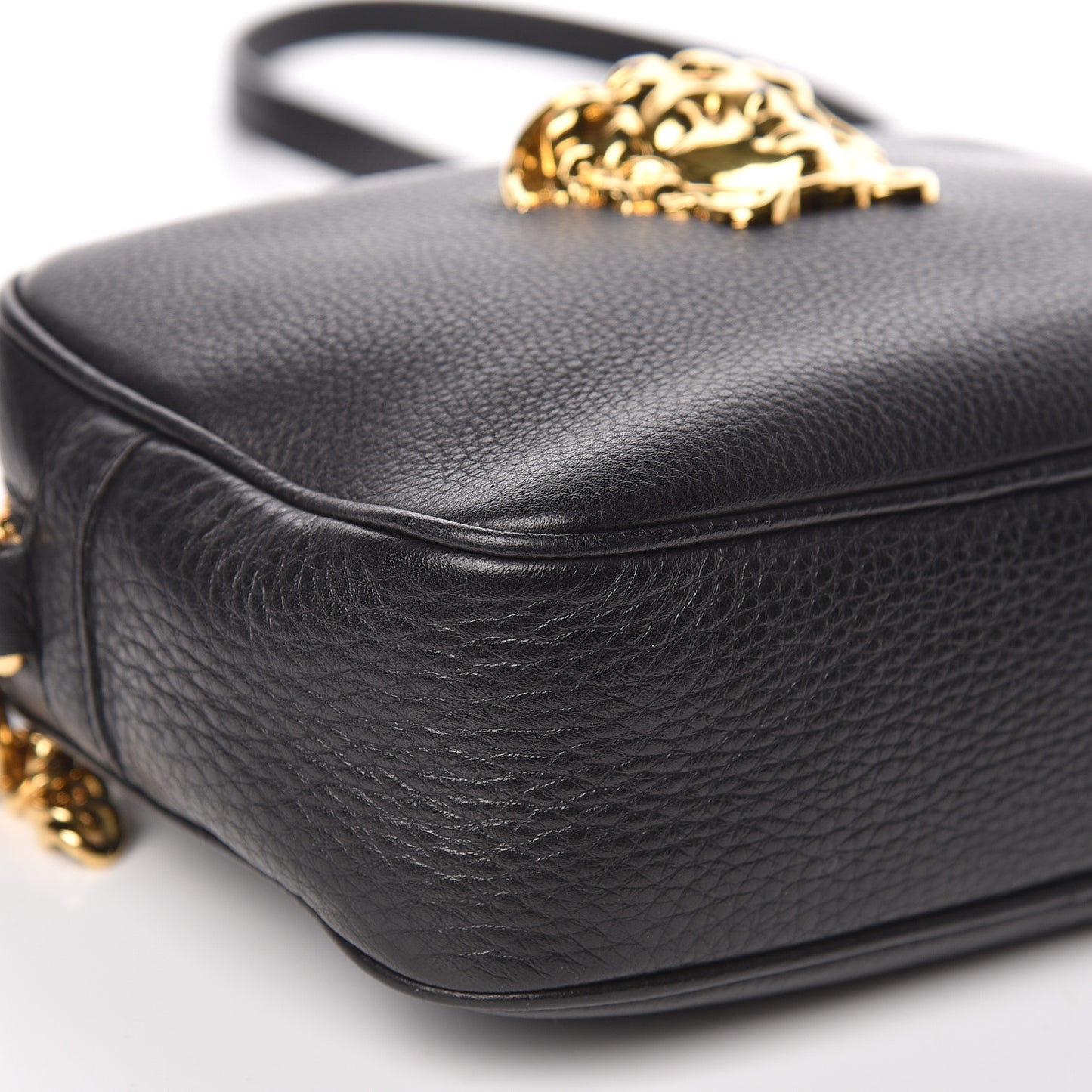 Calfskin Palazzo Camera Bag Black