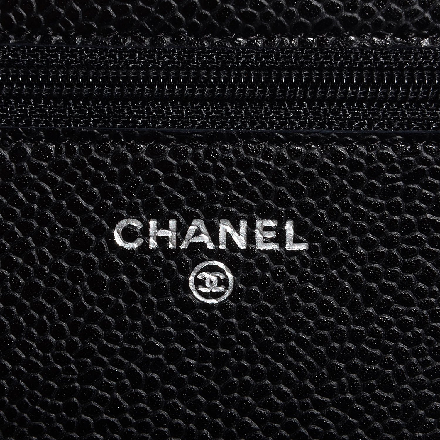 Chanel Caviar Quilted Wallet On Chain WOC Black 6 of 9